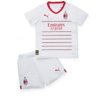 AC Milan Fußballbekleidung Auswärtstrikot Kinder 2022-23 Kurzarm (+ kurze hosen)